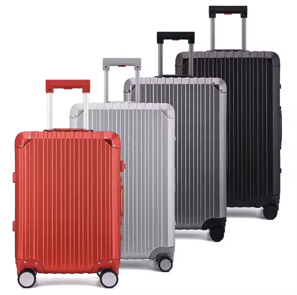 Valise Aluminium Rouge
