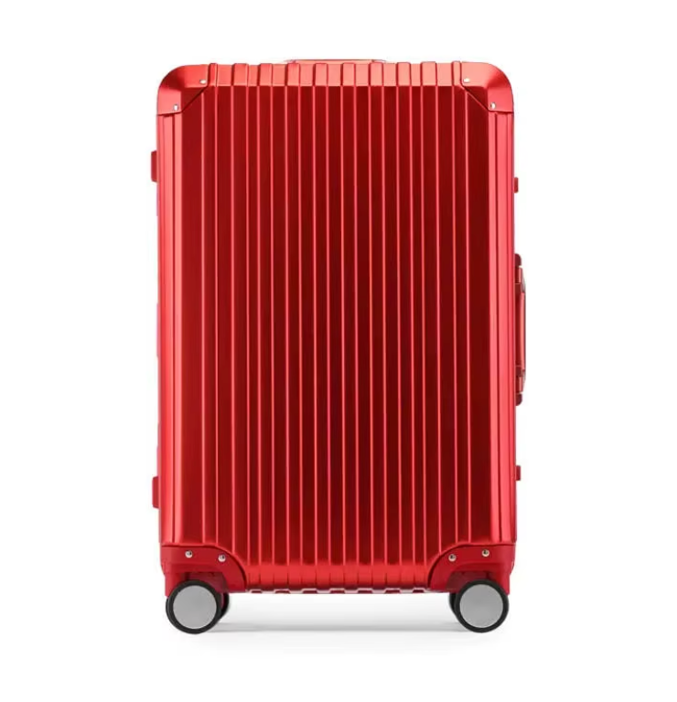 Valise Aluminium Rouge