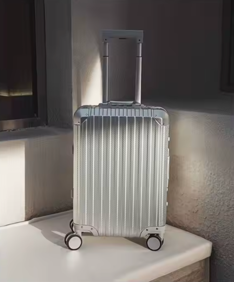 Valise Aluminium Gris clair