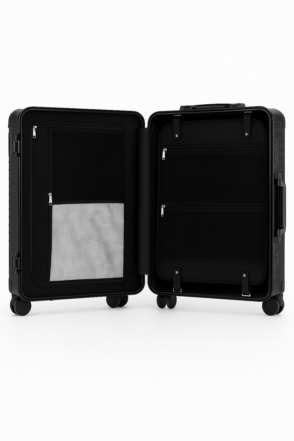 Valise Aluminium Noir