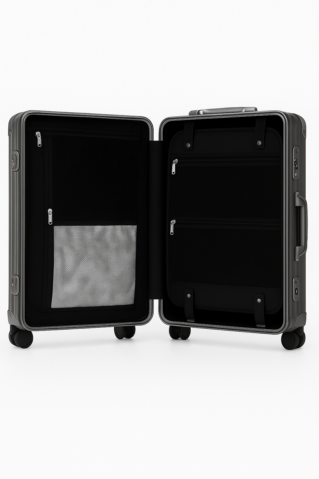 Valise Aluminium Argent